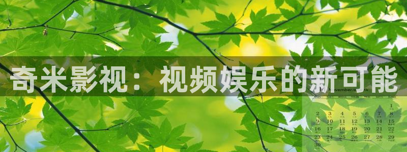 99视频精品全部在线视频：奇米影视：视频娱乐的新可能